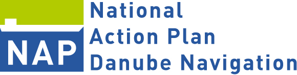 Logo of the Austrian action plan Danube navigation (NAP)